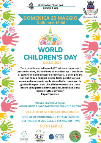WORLD CHILDREN'S DAY - 25 maggio 2024