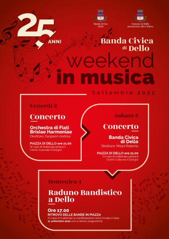 Weekend in Musica - Concerto della BANDA CIVICA DI DELLO